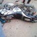 Bingerville/ Accident de la circulation: un « Gbaka » fou percute une moto.
