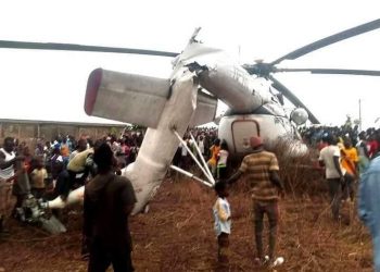 Urgent/ Côte d’Ivoire: Crash d’un hélicoptère à Gohitafla: Kandia Camara et Adama Bictogo en sortent indemnes