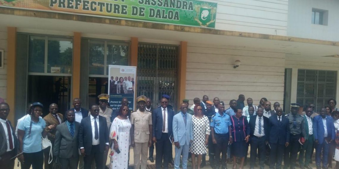 Le régime de retraite complémentaire par capitalisation expliqué aux Directeurs régionaux et chefs de services et assimilés du département de Daloa.