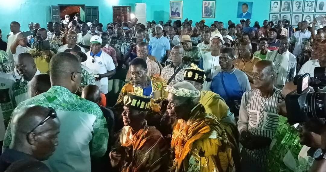 Soubré : Première communion entre le Ministre THIAM et la communauté Baoulé