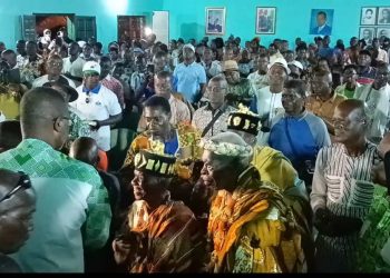 Soubré : Première communion entre le Ministre THIAM et la communauté Baoulé