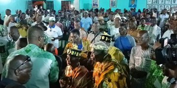 Soubré : Première communion entre le Ministre THIAM et la communauté Baoulé