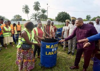 Lakota : Le Maire  Prince-Arthur Dalli  innove avec une brigade de salubrité