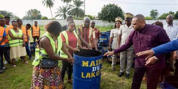 Lakota : Le Maire  Prince-Arthur Dalli  innove avec une brigade de salubrité