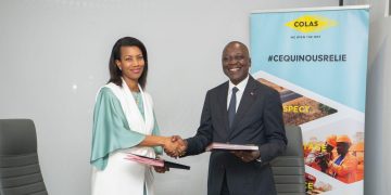 Nouvelle Gare routière internationale de Bouaké : La mairie  et la  société Colas signent  un Accord  de construction et d&rsquo;exploitation ( MoU)