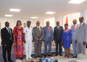 Organisation maritime : Le ministre Congolais, Honoré SAYI,  président de l’OMAOC chez Amadou KONE, de bonnes perspectives