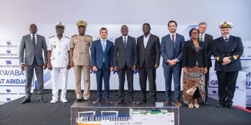Port d’Abidjan-Terminal Roulier  : le groupe Grimaldi fête ses 10 ans et accueille «  Great Abidjan » en présence du ministre Amadou Koné