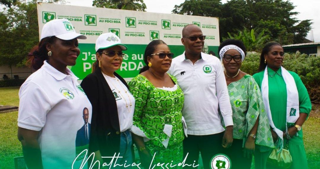 Côte d’Ivoire :  « L’opération texte de mobilisation des mouvements associatifs du PDCI-RDA, un succès », selon le SE Lessiéhi Mathias