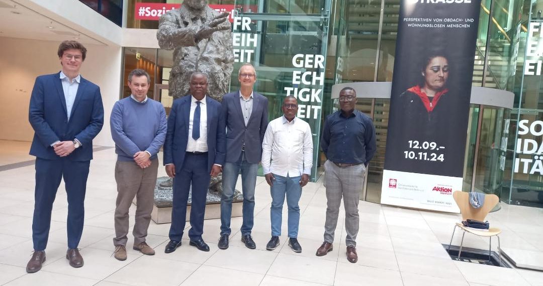 Berlin  Dr Koné Katinan reçu par le SPD du Chancelier Allemand