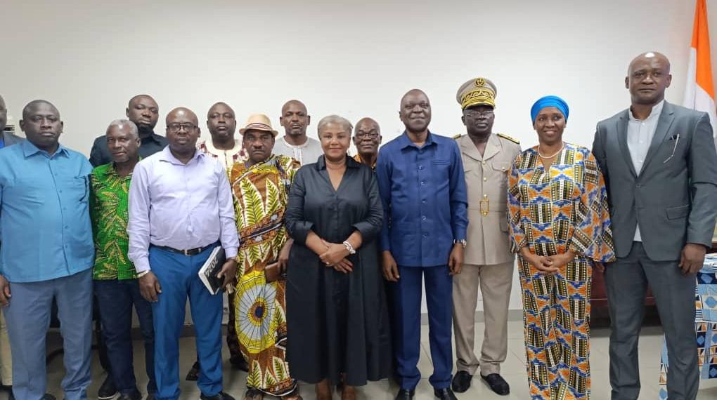 Gbêkê :  la construction d’un pôle Agropastorale en gestation à Bouaké, le maire Amadou Koné échange avec les parties prenantes