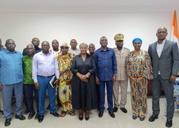 Gbêkê :  la construction d’un pôle Agropastorale en gestation à Bouaké, le maire Amadou Koné échange avec les parties prenantes