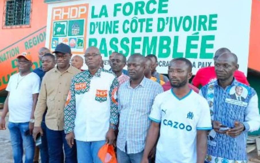 [Région du Guémon : RLE] Le constat de l’enrôlement des primo votants, une priorité pour le président de la CEGEL RHDP