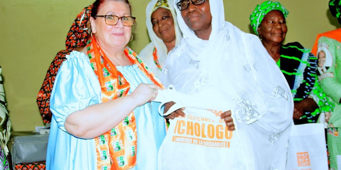 Les femmes du Tchologo à l’école de la solidarité : Un engagement  pour la paix et la victoire du RHDP en 2025