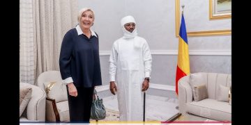 Marine Le Pen « satisfaite » et en campagne au Tchad : sa visite côté coulisses