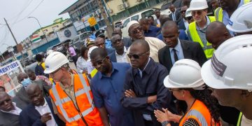 Aménagement du Boulevard du Port d’Abidjan :  Amadou Koné s’imprègne de l’état d’avancement des travaux