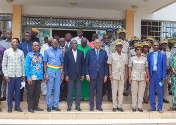 Amadou Koné en mission dans la Mé : une mobilisation pour la sécurité routière en ligne avec la Stratégie Nationale 2021-2025