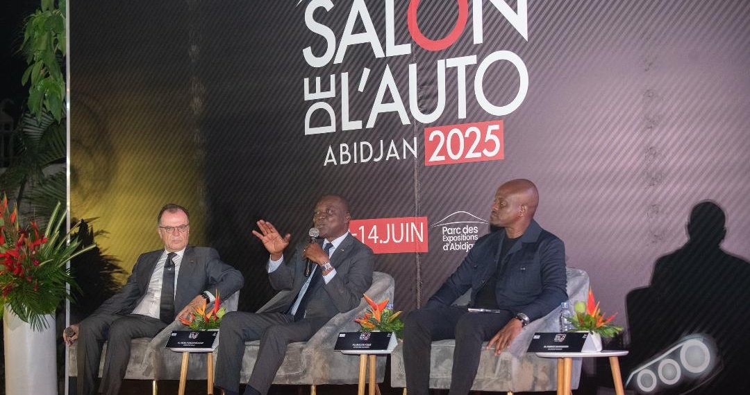 2eme édition du salon de l’automobile d’Abidjan lancée en présence du Ministre des transports Amadou Koné.