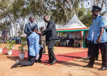 Korhogo-célébration de la 4ème promotion des élèves sous-officiers de police :  ce que Amadou Koné (parrain) et Vagondo Diomandé ont dit.