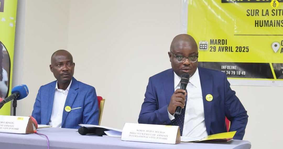 Droits de l’homme en Côte-d’Ivoire  Amnesty International demande l’arrêt des arrestations par les encagoulés