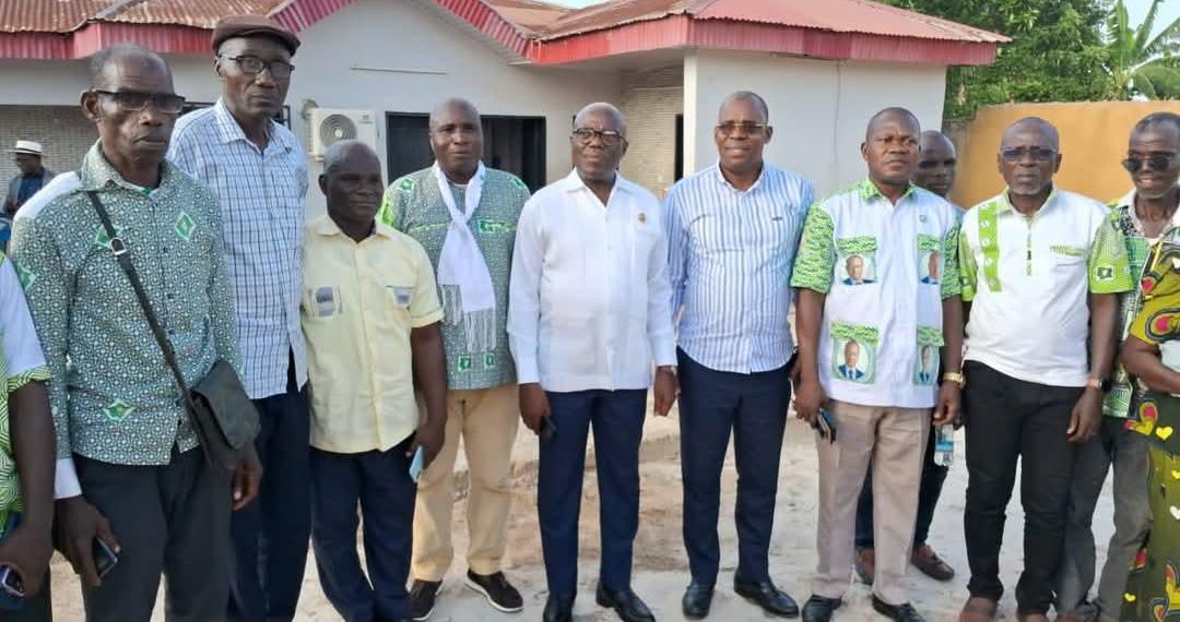 Région du Cavally : L’Honorable Flan Tehe Jean sur le terrain à Taï, Guiglo, Toulepleu et Blolequin, pour le contentieux électoral