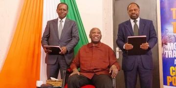 1/ Mouvement «Trop c’est trop »Le PDCI et le PPA-CI ont signé hier  accord de collaboration