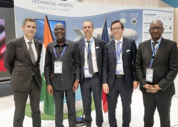 Invest In Bouaké :  Amadou Koné et Sébastien BOUGON Président  de Flying Whales renforcent leurs engagements ( Salon du Bourget)
