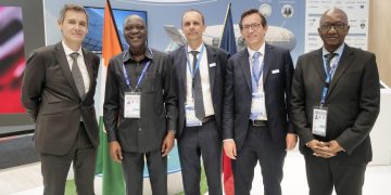 Invest In Bouaké :  Amadou Koné et Sébastien BOUGON Président  de Flying Whales renforcent leurs engagements ( Salon du Bourget)