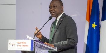 Infrastructure et logistique-intégration régionale:  Amadou Koné vend la vision d&rsquo;Alassane Ouattara ( forum d’affaires CI-France)