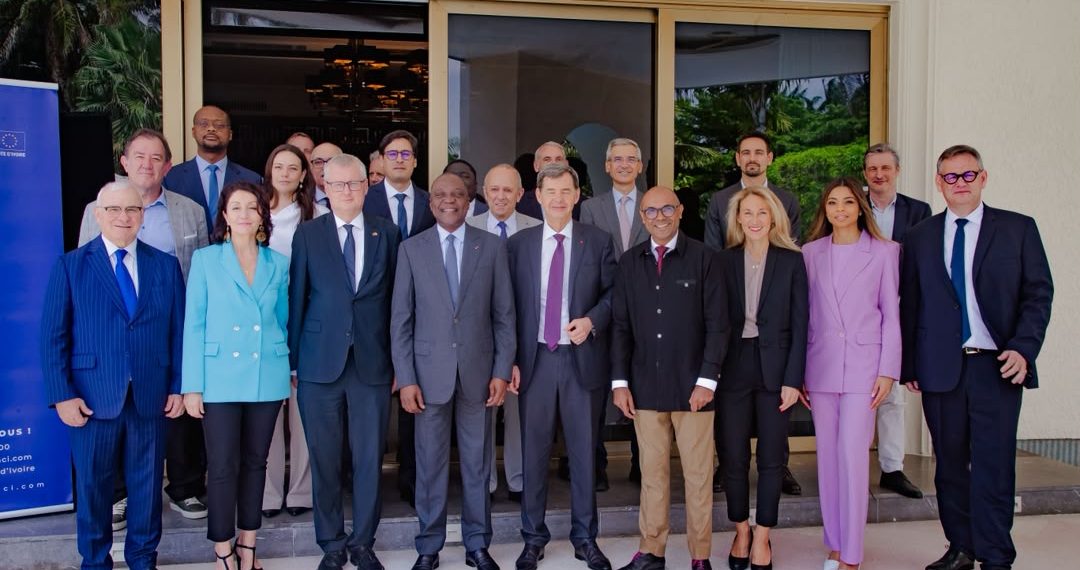 Amadou Koné présente les performances du secteur des transports aux chefs d’entreprises européennes